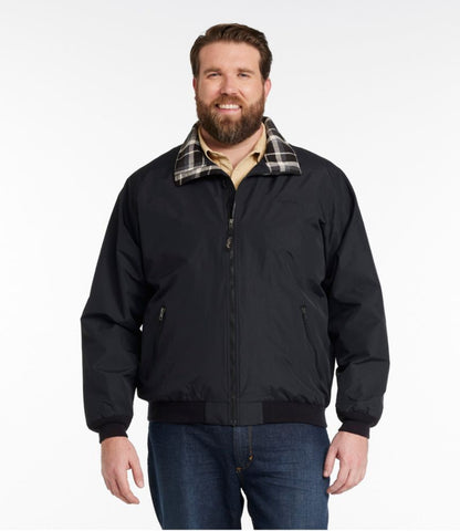 Men's Warm-Up Jacket, Flannel-Lined - US 5226