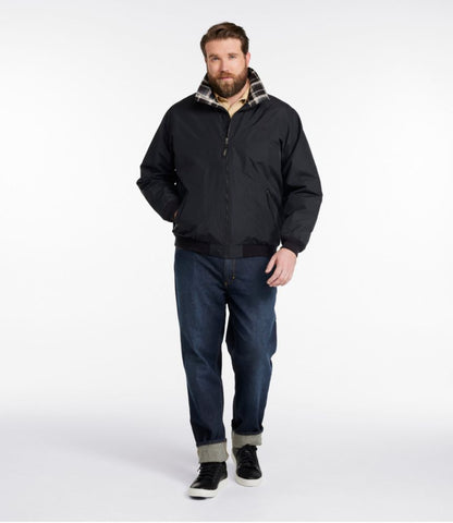 Men's Warm-Up Jacket, Flannel-Lined - US 5226