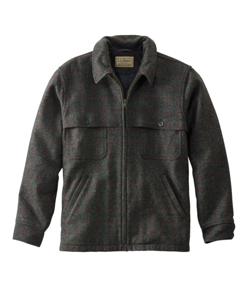 Men's Maine Guide Zip-Front Jac-Shirt with PrimaLoft, Plaid - US 8063
