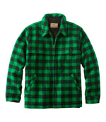 Men's Maine Guide Zip-Front Jac-Shirt with PrimaLoft, Plaid - US 9305