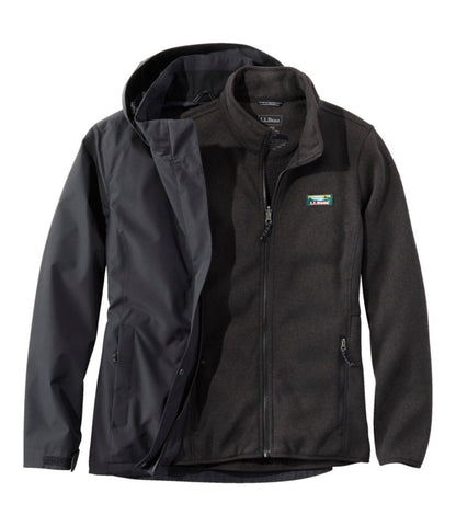 Women's L.L.Bean Sweater Fleece 3-in-1 Jacket - US 4463