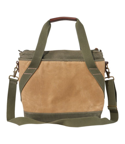 Insulated Waxed-Canvas Tote, Medium - US 2734