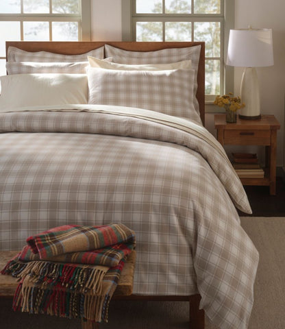 Ultrasoft Comfort Flannel Comforter Cover Collection, Check - US 5412