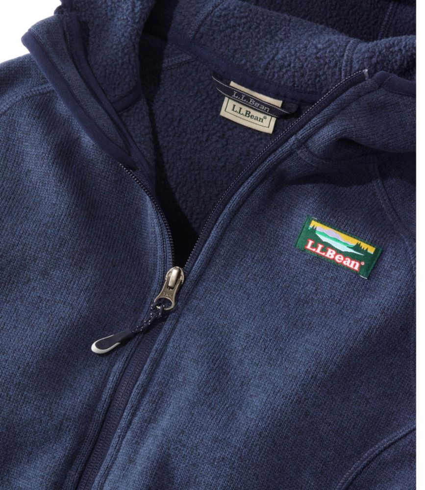 Kids' L.L.Bean Sweater Fleece, Hooded - US 7506