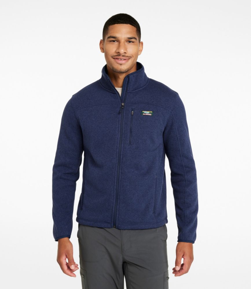 Men's L.L.Bean Sweater Fleece Full-Zip Jacket - US 4731