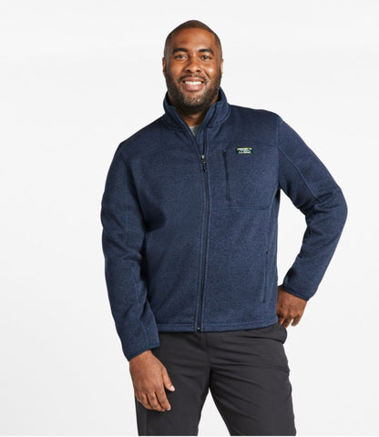 Men's L.L.Bean Sweater Fleece Full-Zip Jacket - US 4731