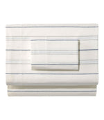 Organic Flannel Sheet Collection, Stripe - US 7452