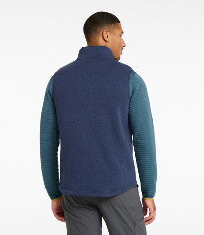 Men's Bean's Sweater Fleece Vest - US 9628