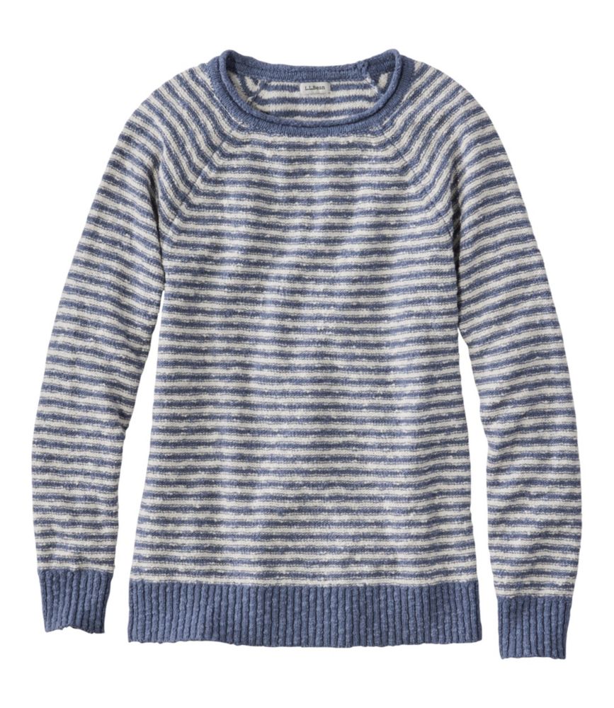 Women's Midweight Cotton Slub Rollneck Pullover Stripe - US 2950