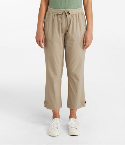 Women's Stretch Ripstop Pull-On Capri Pants, Slim-Leg - US 0661