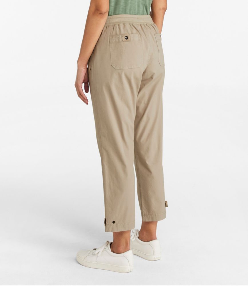 Women's Stretch Ripstop Pull-On Capri Pants, Slim-Leg - US 0661