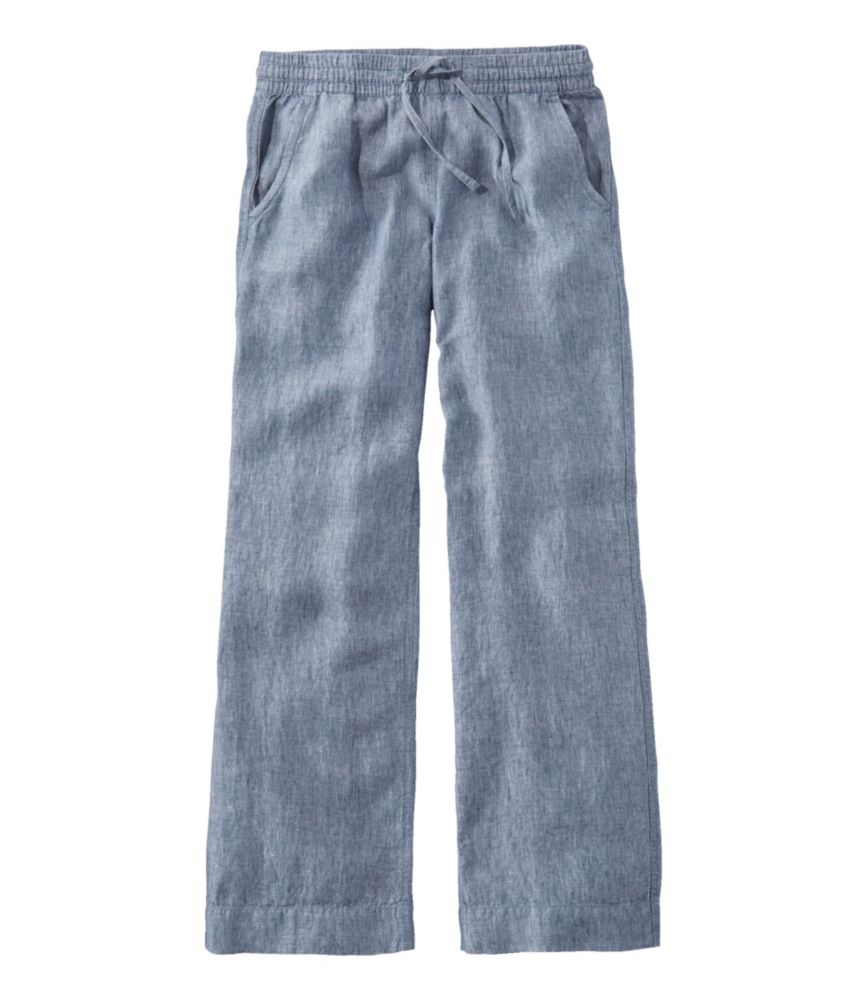Women's Premium Washable Linen Pull-On Pants - US 3894