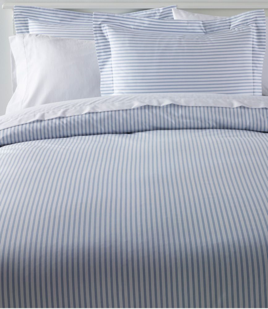Premium Egyptian Percale Comforter Cover Collection, Stripe - US 9118