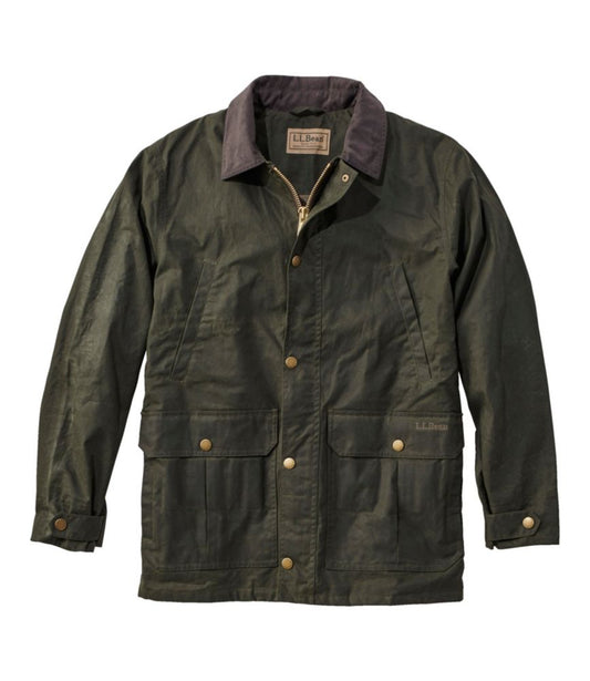 Men's Double L Waxed-Cotton Upland Coat - US 5786