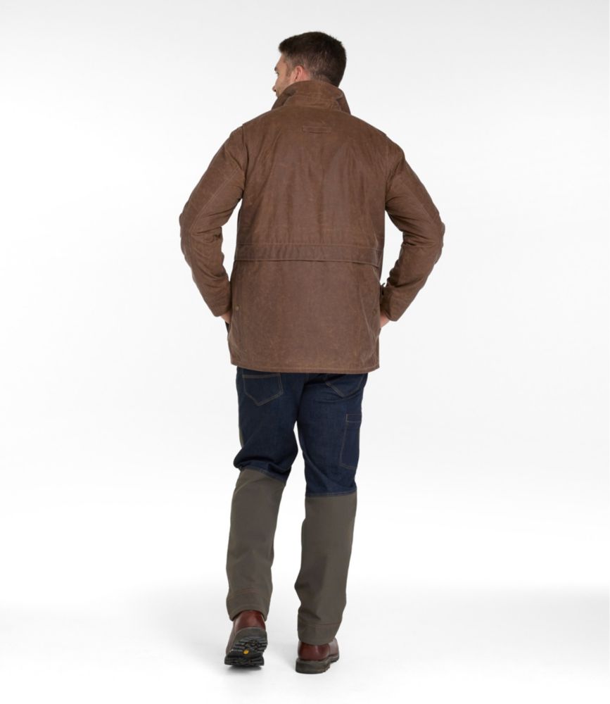 Men's Double L Waxed-Cotton Upland Coat - US 9076