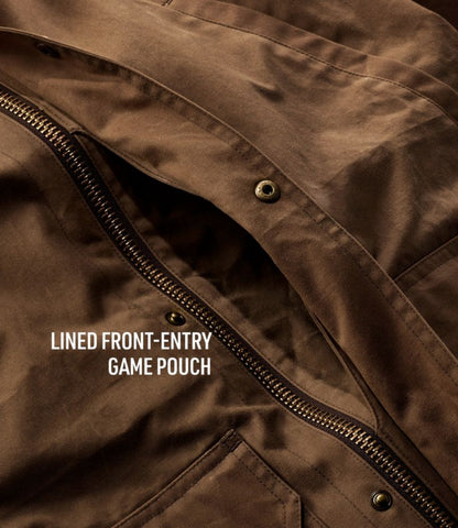 Men's Double L Waxed-Cotton Upland Coat - US 9076