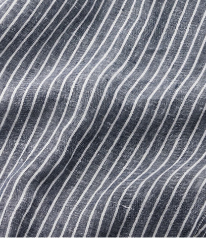 Women's Premium Washable Linen Pull-On Pants, Stripe - US 5014