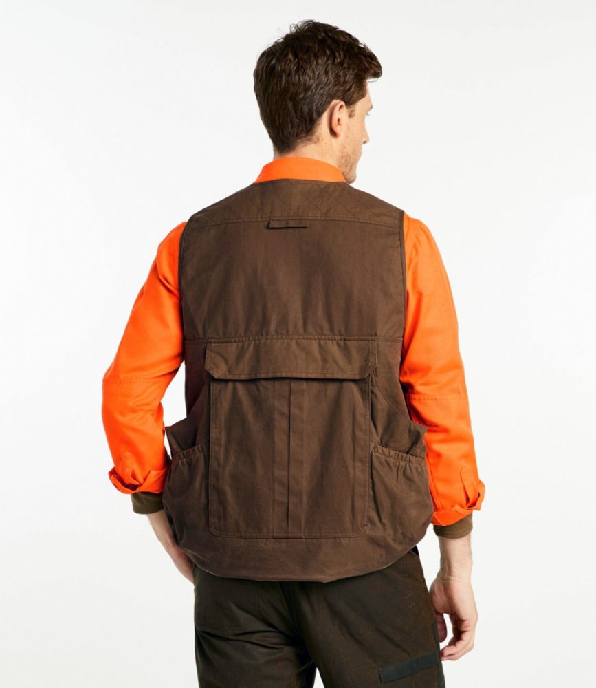 Men's Double L Waxed-Cotton Upland Vest - US 8662