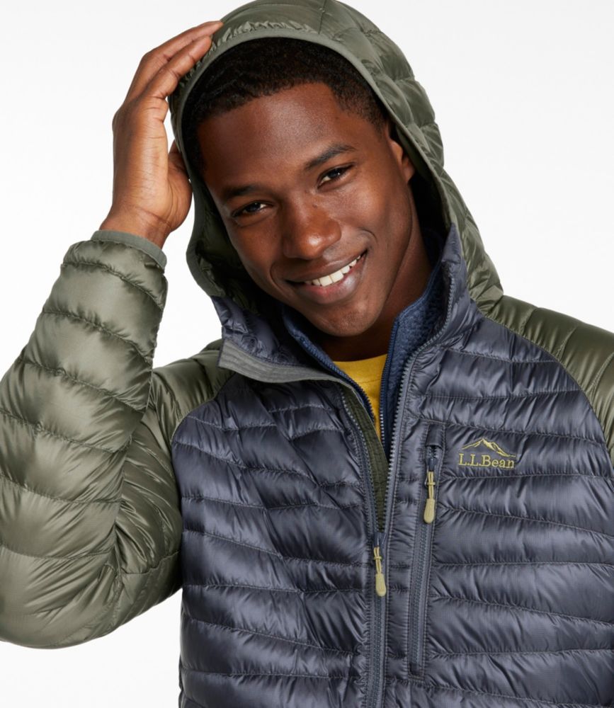 Men's Ultralight 850 Down Sweater Hooded Jacket - US 9629