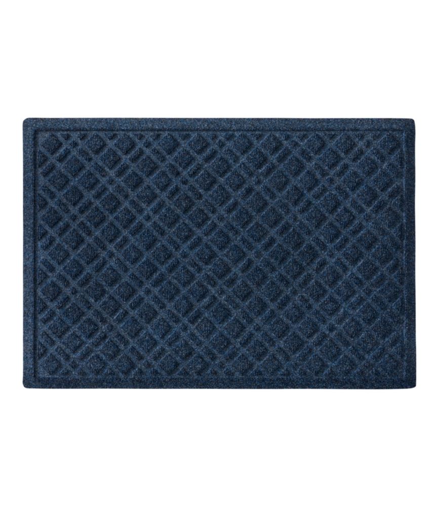 Heavyweight Recycled Waterhog Doormat, Plaid - US 0992