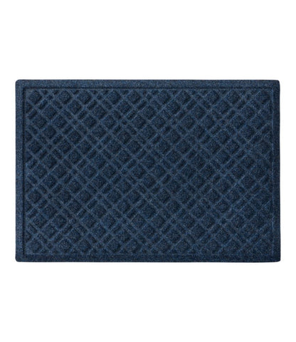 Heavyweight Recycled Waterhog Doormat, Plaid - US 0992