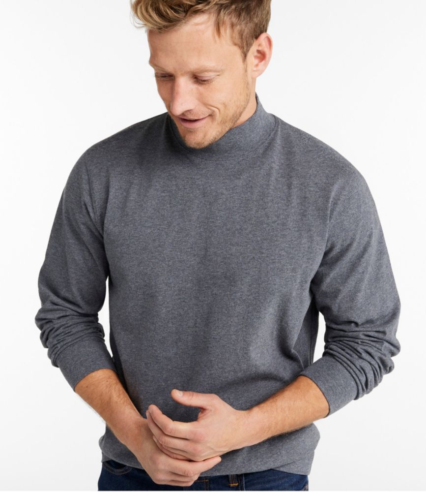 Men's Carefree Unshrinkable Mockneck Shirt - US 0556