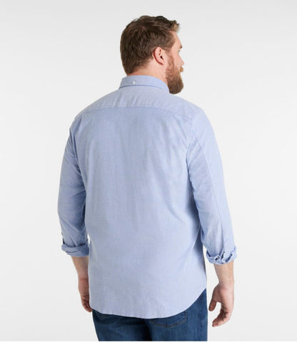 Men's Comfort Stretch® Oxford Shirt, Traditional Untucked Fit - US 7225