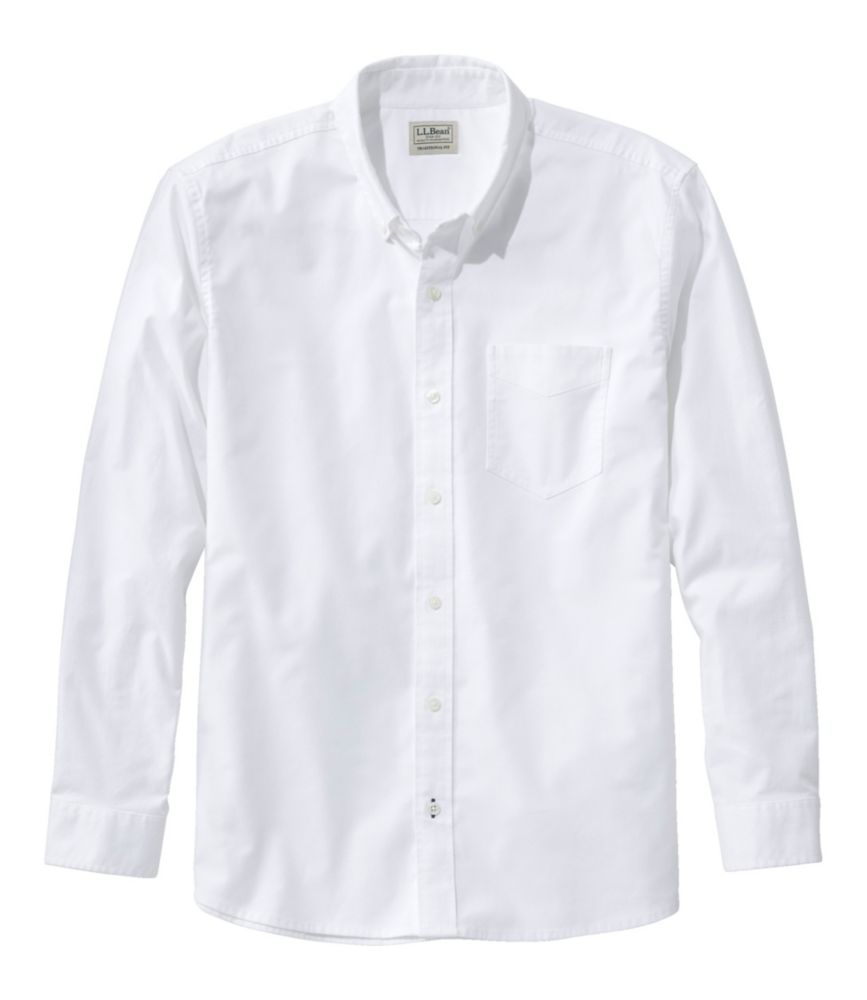 Men's Comfort Stretch® Oxford Shirt, Traditional Untucked Fit - US 3453