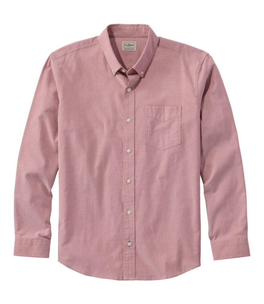 Men's Comfort Stretch® Oxford Shirt, Traditional Untucked Fit - US 6960