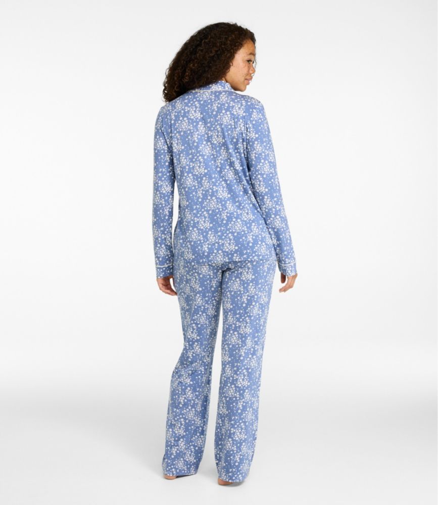 Women's Super-Soft Shrink-Free Pajama Set, Button-Front - US 4871