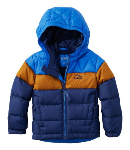 Infants' and Toddlers' Bean's Down Jacket, Colorblock - US 3525