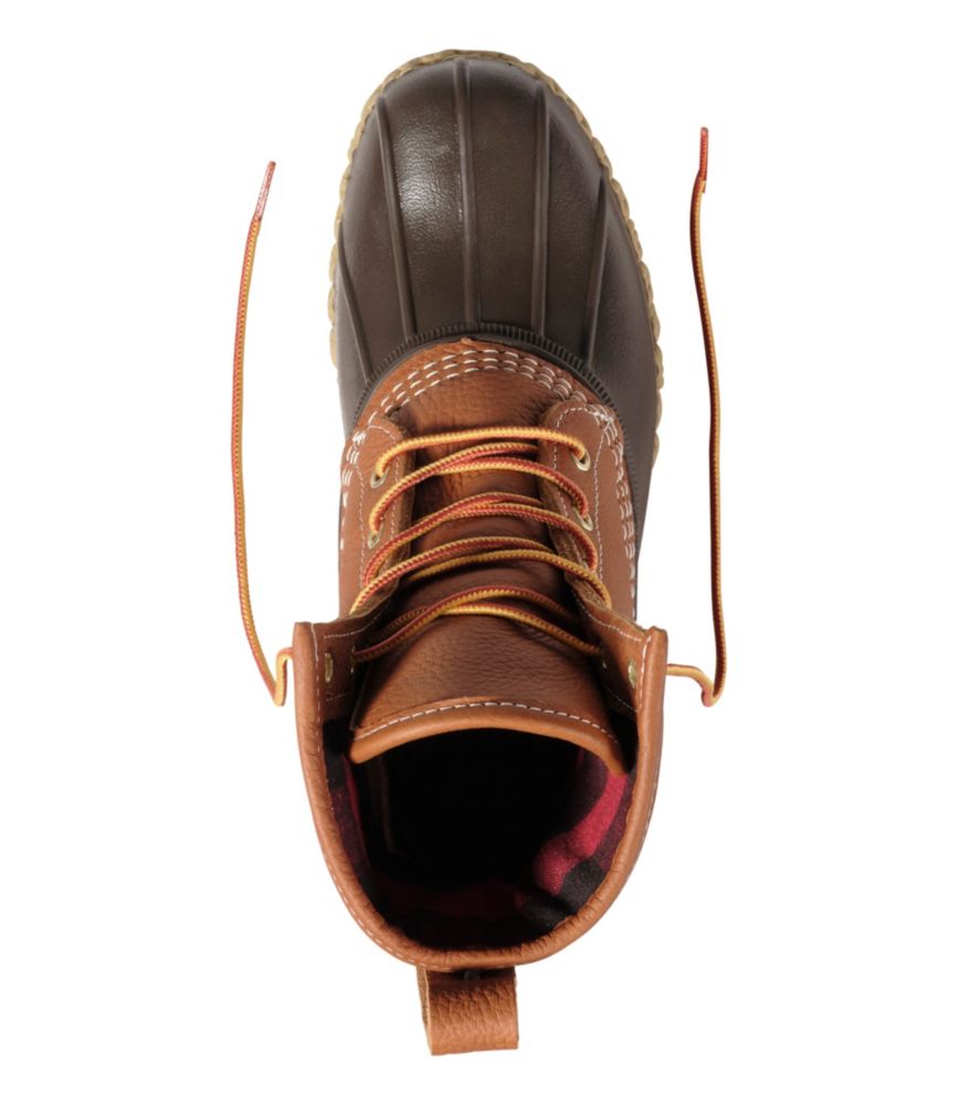 Women's Bean Boots, 8" Flannel-Lined Insulated - US 4046