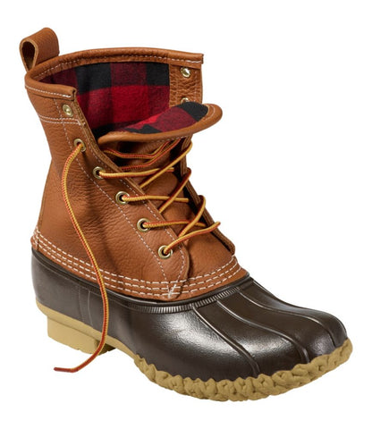 Women's Bean Boots, 8" Flannel-Lined Insulated - US 4046