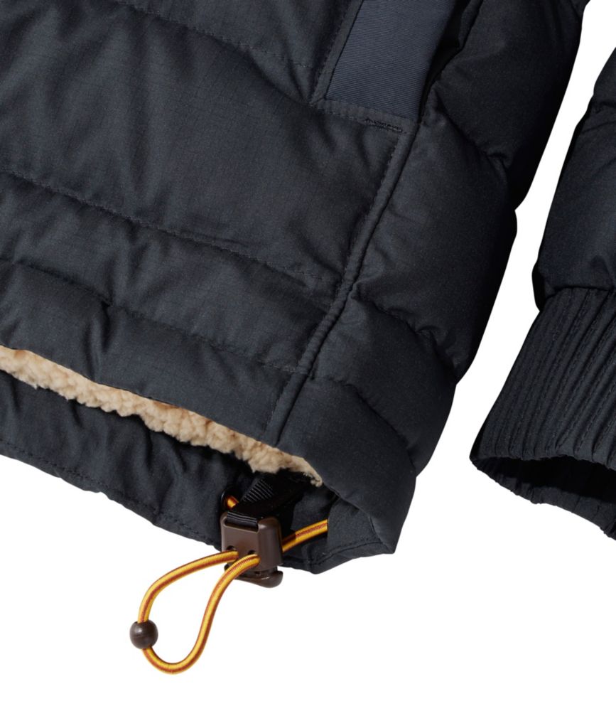 Men's Mountain Classic Down Hooded Jacket, Sherpa-Lined - US 9535