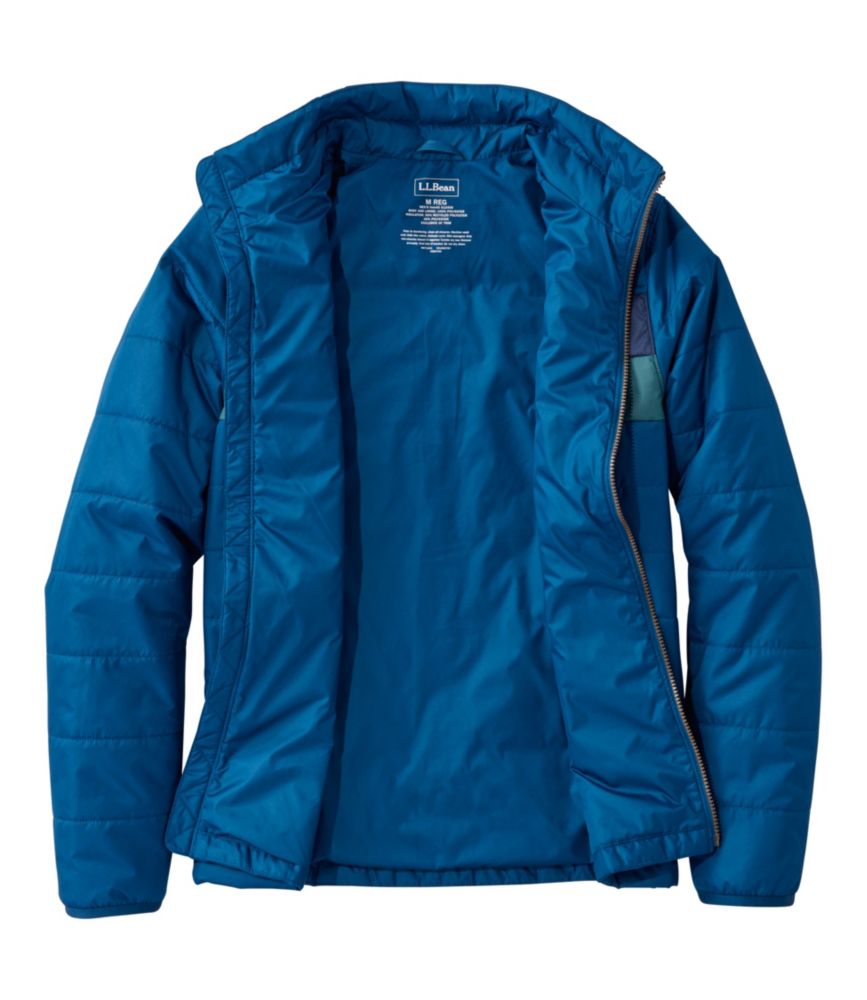 Men's Mountain Classic Puffer Jacket, Colorblock - US 4946