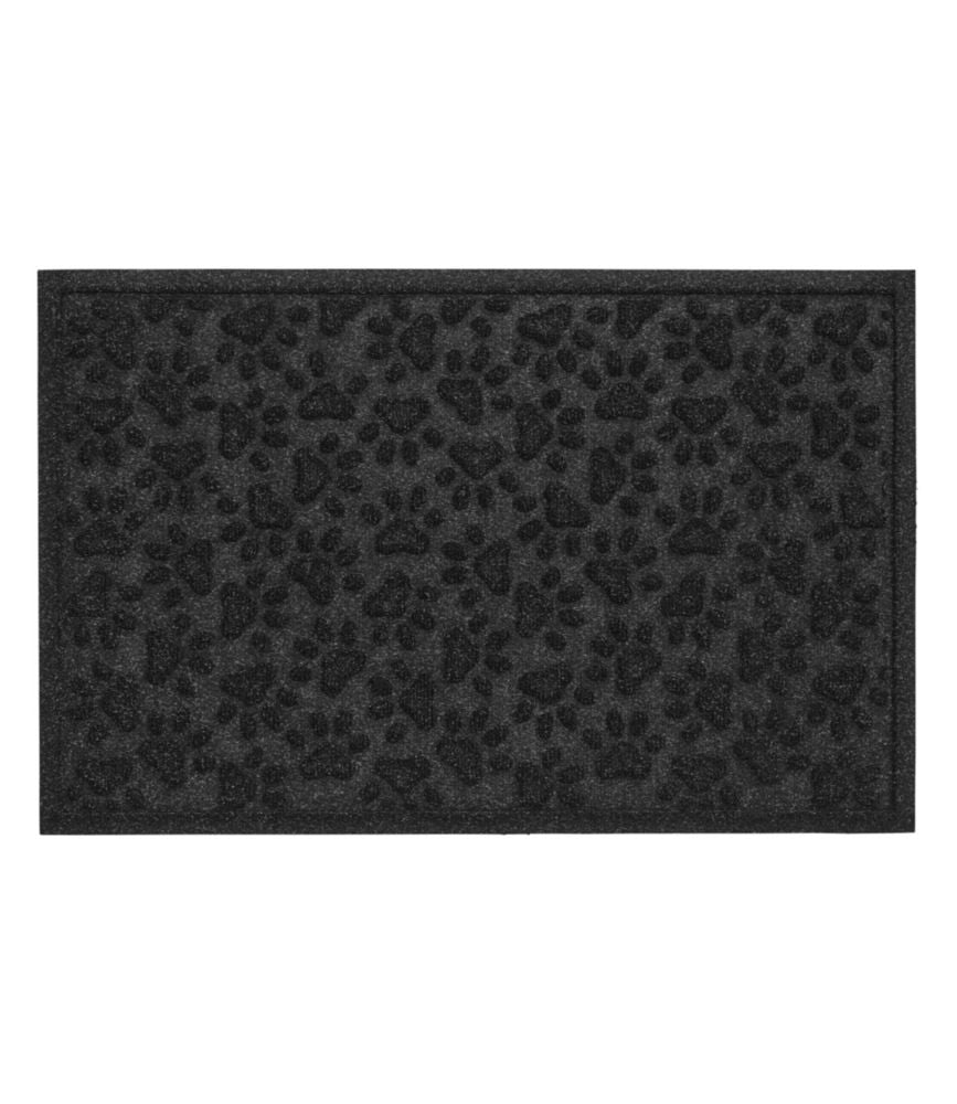 Recycled Waterhog Dog Mat, Scattered Paws - US 8591