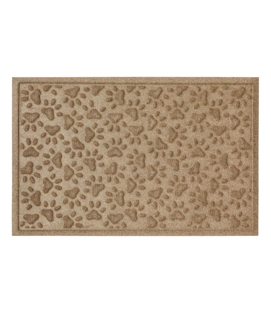 Recycled Waterhog Dog Mat, Scattered Paws - US 4254