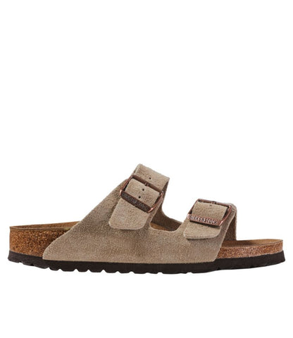 Women's Birkenstock Arizona Sandals, Suede, Classic Footbed - US 5993