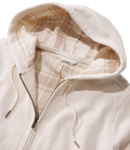 Women's L.L.Bean 1912 Sweatshirt, Flannel-Lined Hoodie - US 3923