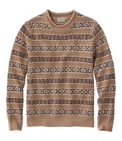 Khaki Fair Isle