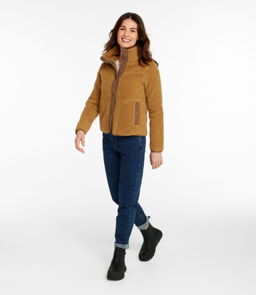 Women's Bean's Sherpa Fleece Jacket - US 9027