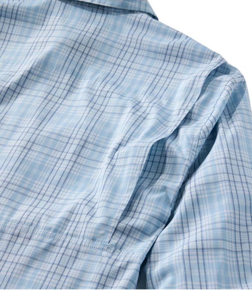 Men's Tropicwear Shirt, Plaid Long-Sleeve - US 0738