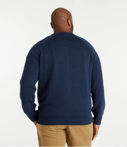 Men's Wicked Soft Cotton/Cashmere Sweater, Crewneck - US 7796