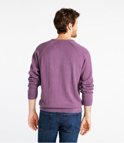 Men's Wicked Soft Cotton/Cashmere Sweater, Crewneck - US 0325