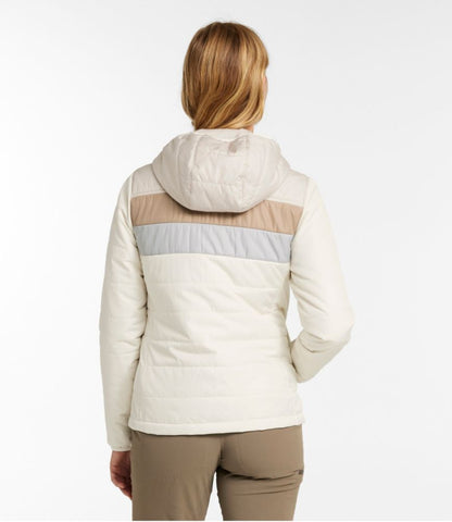 Women's Mountain Classic Puffer Hooded Jacket, Colorblock - US 1072