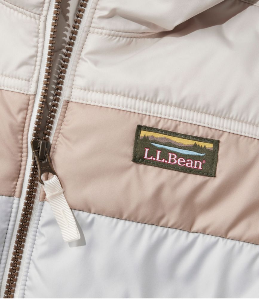 Women's Mountain Classic Puffer Hooded Jacket, Colorblock - US 1072