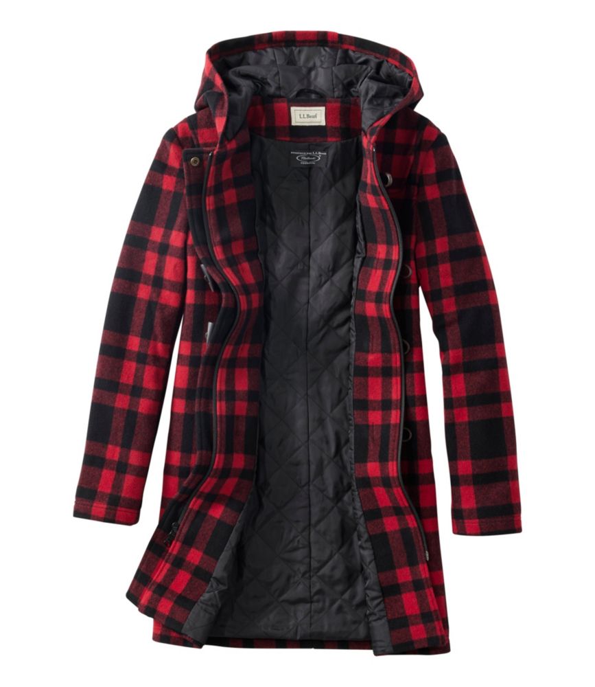 Women's Classic Lambswool Duffel Coat, Pattern - US 3683