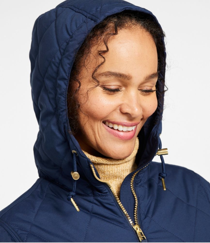Women's Bean's Cozy Quilted Coat - US 0012