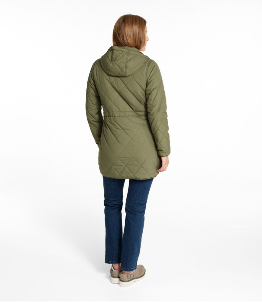 Women's Bean's Cozy Quilted Coat - US 4491