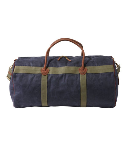Waxed Canvas Duffle, Large - US 7566